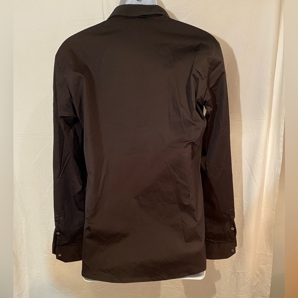 WOOYOUNGMI Men’s Black Button Down Shirt Size 50 or M - Picture 3 of 8